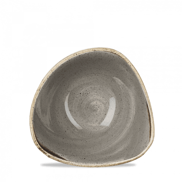 Churchill Stonecast Schaal driehoek - B 153mm - Peppercorn Grey