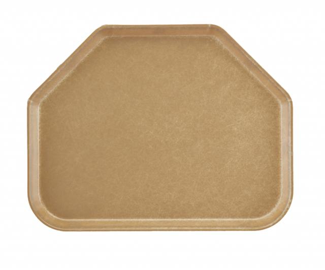 Cambro Camtray trapezium - 457x355mm - Earthen Gold
