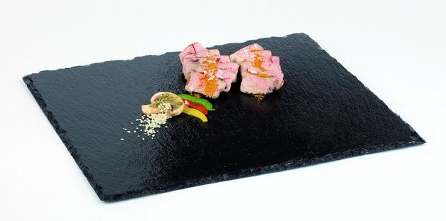 APS Plateau leisteen 1/2GN - 325x265mm - Zwart