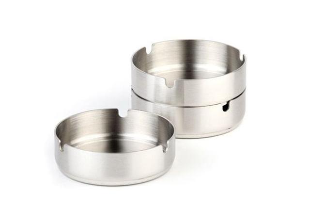 APS Asbak mat rvs - Ø100mm