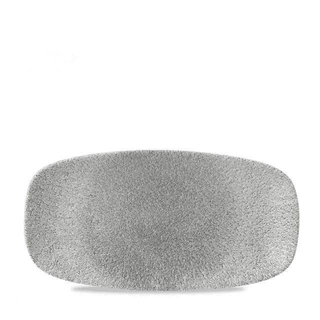 Churchill Studio Prints Raku Bord plat langwerpig - 298x153mm - Jasper Grey