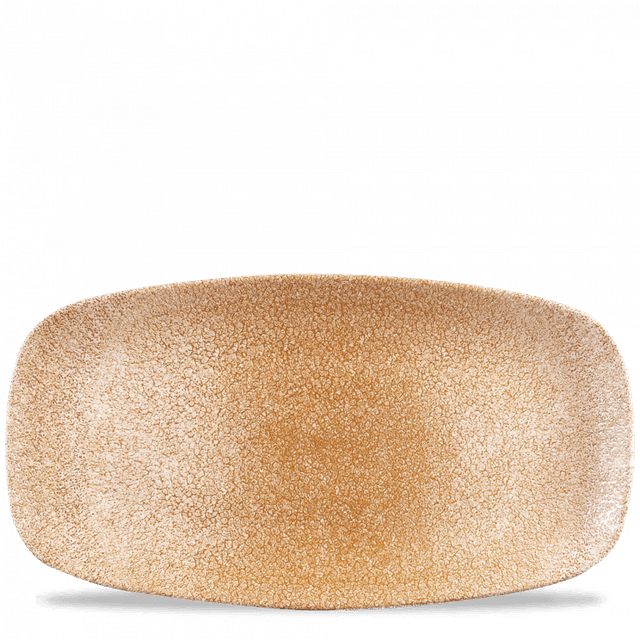 Churchill Studio Prints Raku Bord plat langwerpig - 355x189mm - Garnet Orange