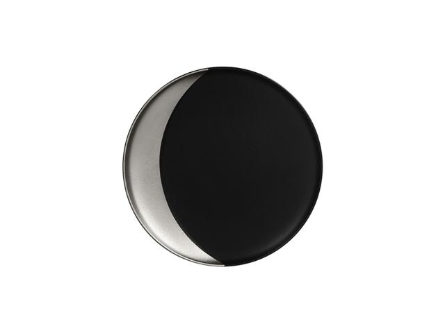 RAK Metalfusion Bord diep - Ø240mm - Black/silver