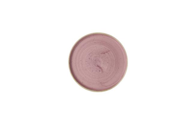 Churchill Stonecast Bord plat met opstaande rand - Ø210mm - Petal Pink