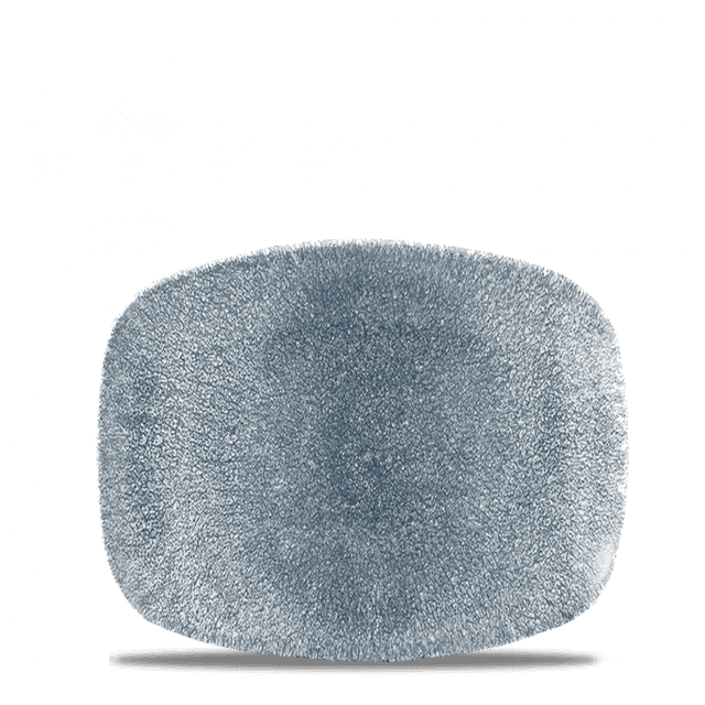 Churchill Studio Prints Raku Bord plat langwerpig - 261x202mm - Topaz Blue