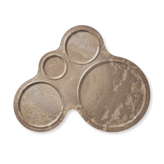 Luups Dienblad groot - 400x460mm - Nature/Brown