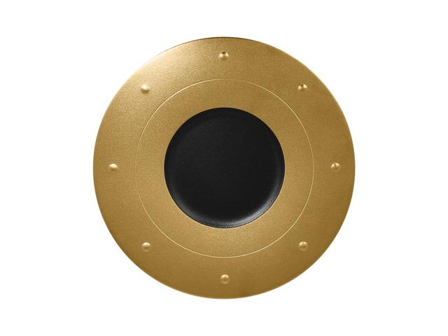 RAK Metalfusion Bord rond - Ø310mm - Black/gold