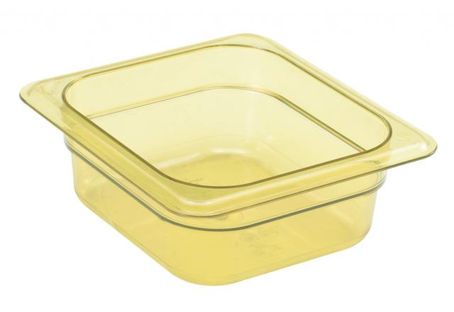 Cambro Gastronormbak 1/6 GN - 176x162x65mm - Amber