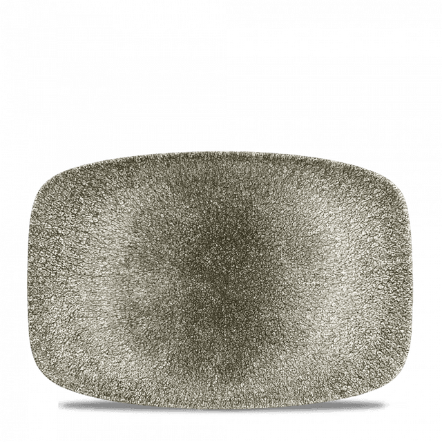 Churchill Studio Prints Raku Bord plat langwerpig - 300x199mm - Quartz Black