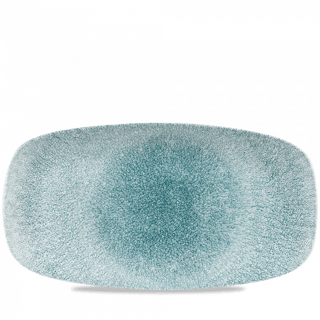 Churchill Studio Prints Raku Bord plat langwerpig - 355x189mm - Jade Green