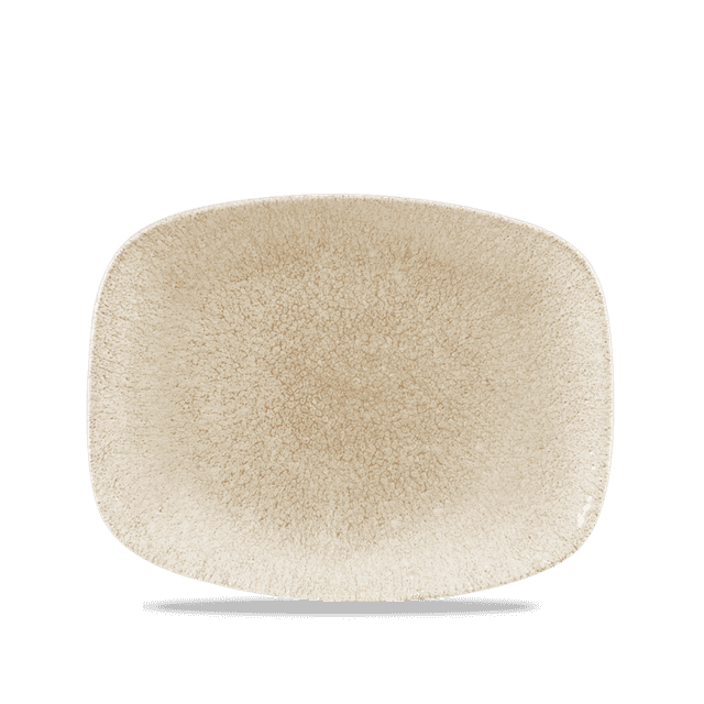 Churchill Studio Prints Raku Bord plat langwerpig - 261x202mm - Agate Grey