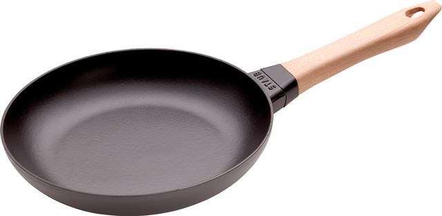 Staub Bakpan met houten greep - Ø240mm - Zwart