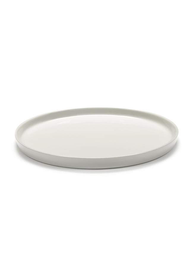 Serax Cena Bord hoog L - 260x260x18mm - Ivoor
