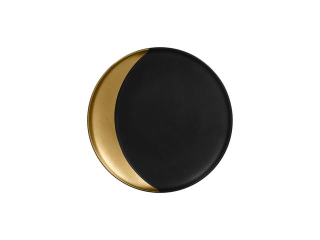 RAK Metalfusion Bord diep - Ø240mm - Black/gold
