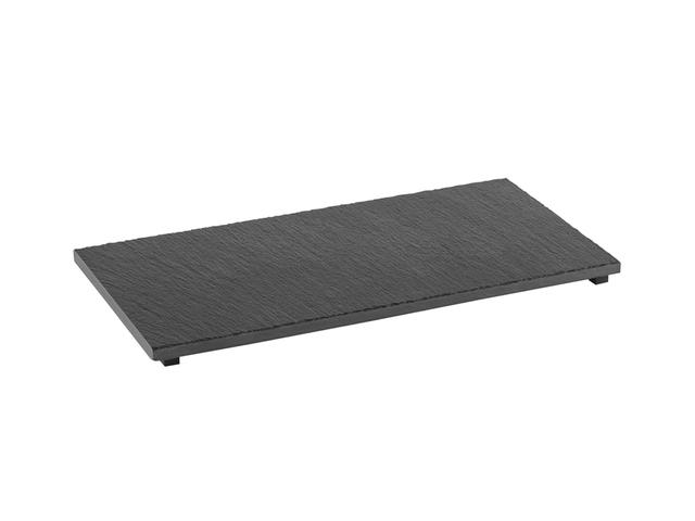 APS Plateau 1/3GN leisteen Valo - 325x176x10mm - Zwart